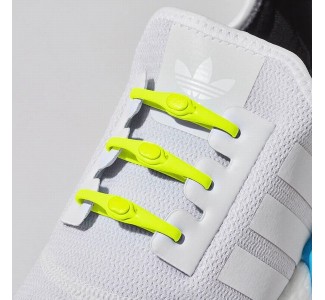 Hickies 2.0 Unisex Fluorescent Yellow Laces