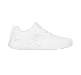 Skechers Bobs B Flex Low Γυναικεία Sneakers Λευκά