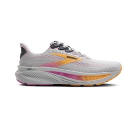 Brooks Ghost 17 Γυναικεία Παπούτσια  Λευκό/Πορτοκαλί/Ροζ