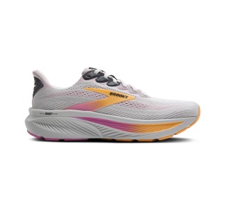 Brooks Ghost 17 Γυναικεία Παπούτσια  Λευκό/Πορτοκαλί/Ροζ