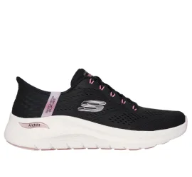 Skechers Arch Fit 2.0 Easy Chic Γυναικεία Sneakers Μαύρα 