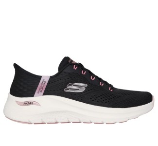 Skechers Arch Fit 2.0 Easy Chic Γυναικεία Sneakers Μαύρα 