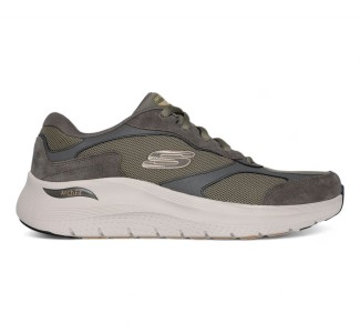 Skechers Arch Fit Keep Ανδρικά Sneakers Πράσινα