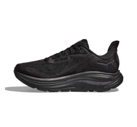 Hoka Clifton 10 γυναικεία αθλητικά παπούτσια running μαύρα