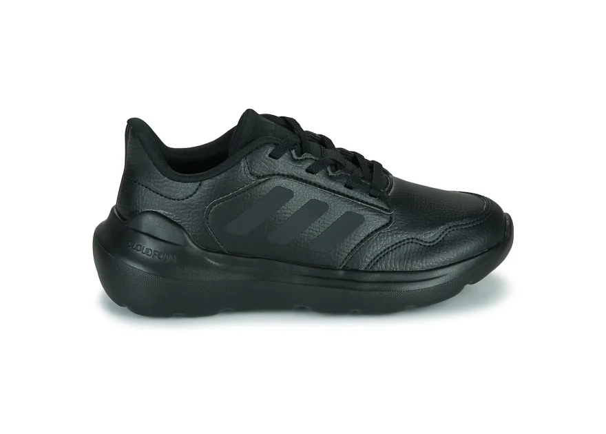 Adidas Tensaur 3.0 J Αθλητικά Παιδικά Παπούτσια Running με Κορδόνια Μαύρα