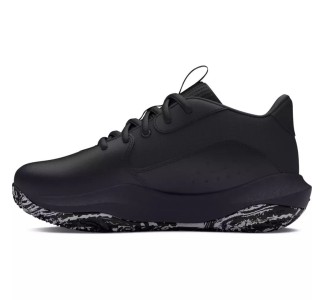 Under Armour Ua Ps Lockdown 7 Αθλητικά Παιδικά Παπούτσια Μπάσκετ με Κορδόνια Μαύρα