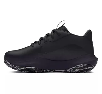 Under Armour Ua Ps Lockdown 7 Αθλητικά Παιδικά Παπούτσια Μπάσκετ με Κορδόνια Μαύρα