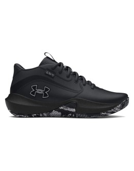 Under Armour Αθλητικά Παιδικά Παπούτσια Μπάσκετ με Κορδόνια Μαύρα