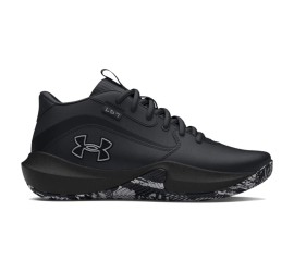 Under Armour Αθλητικά Παιδικά Παπούτσια Μπάσκετ με Κορδόνια Μαύρα