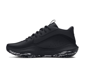 Under Armour Αθλητικά Παιδικά Παπούτσια Μπάσκετ με Κορδόνια Μαύρα