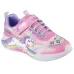 Skechers S-lights Παιδικά Sneakers με Σκρατς Ροζ