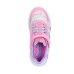 Skechers S-lights Παιδικά Sneakers με Σκρατς Ροζ
