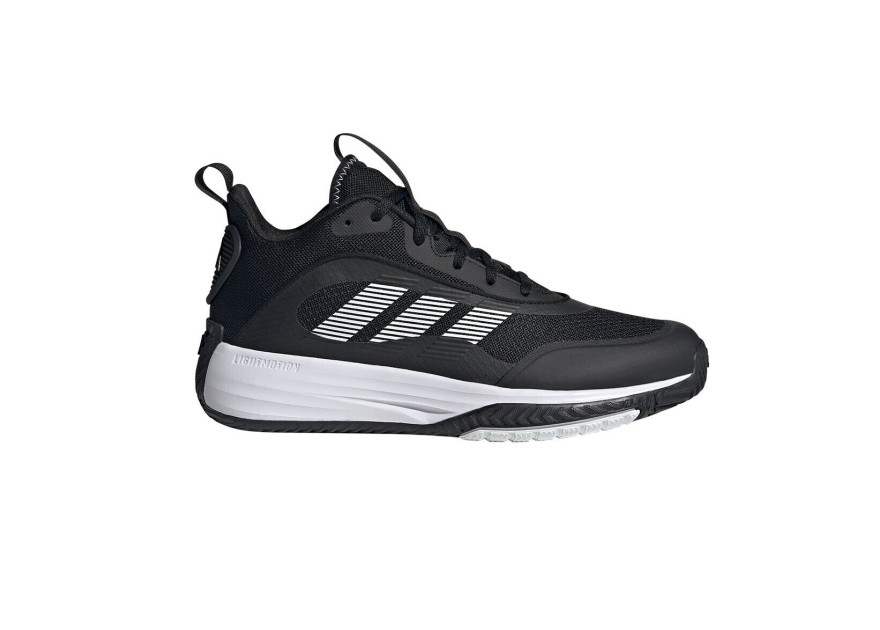 Adidas Ownthegame 3.0 Ψηλά Μπασκετικά Παπούτσια Μαύρα