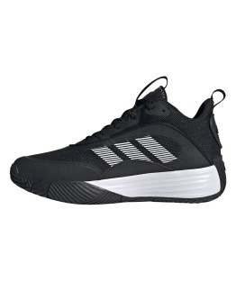 Adidas Ownthegame 3.0 Ψηλά Μπασκετικά Παπούτσια Μαύρα