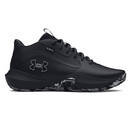 Under Armour Lockdown 7 Μπασκετικά Παπούτσια Μαύρα