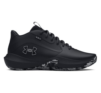 Under Armour Lockdown 7 Μπασκετικά Παπούτσια Μαύρα