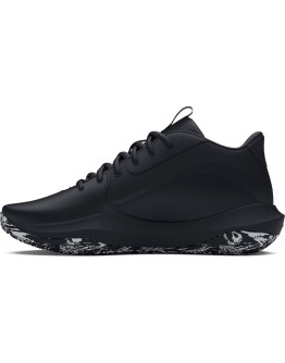 Under Armour Lockdown 7 Μπασκετικά Παπούτσια Μαύρα