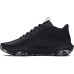 Under Armour Lockdown 7 Μπασκετικά Παπούτσια Μαύρα