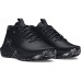 Under Armour Lockdown 7 Μπασκετικά Παπούτσια Μαύρα