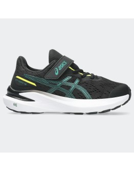 ASICS PS-1000 13 Αθλητικά Παιδικά Παπούτσια Running με Σκρατς Μαύρα