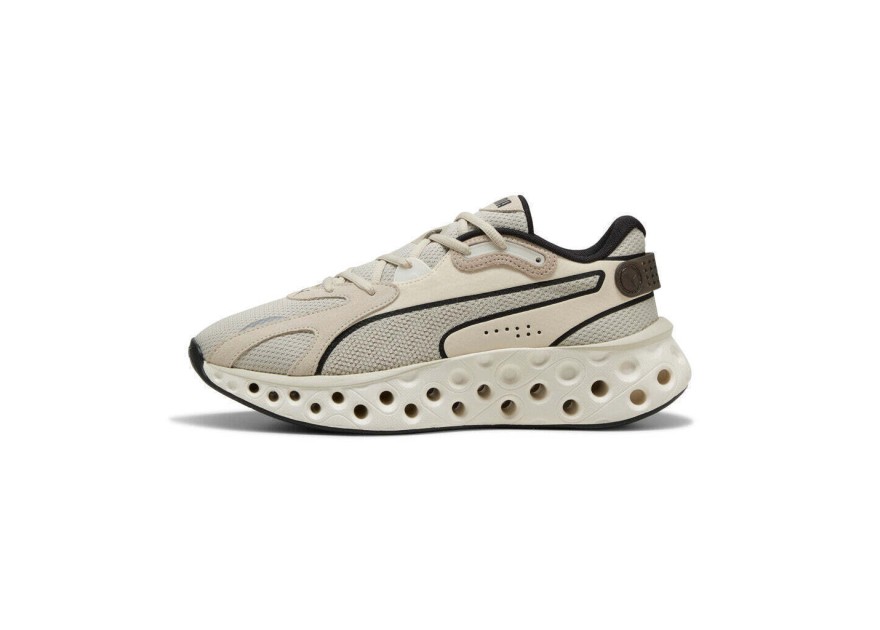 Puma Frequence Ανδρικά Αθλητικά Παπούτσια Training Warm White