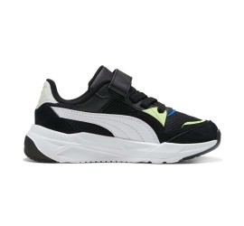 Puma Trinity 2 Ac+ Ps Παιδικά Sneakers με Σκρατς Μαύρα
