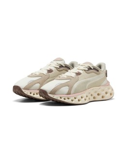 Puma Frequence Wns Γυναικεία Αθλητικά Παπούτσια Running Μπεζ