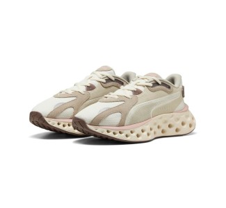Puma Frequence Wns Γυναικεία Αθλητικά Παπούτσια Running Μπεζ