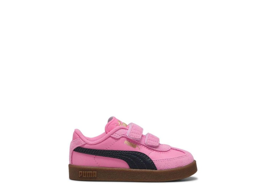 Puma Club Ii Era V Παιδικά Sneakers με Σκρατς Ροζ