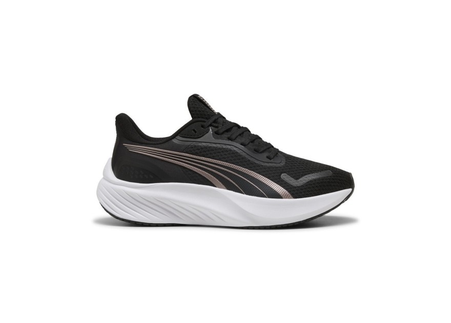 Puma Pounce Lite Γυναικεία Αθλητικά Παπούτσια Running Black / Rose Gold
