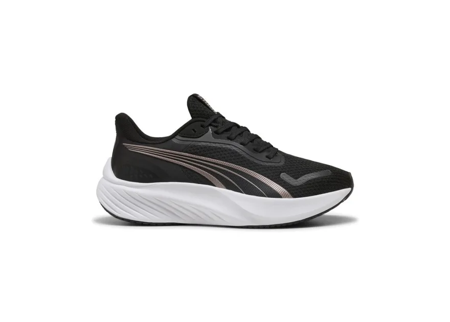 Puma Pounce Lite Γυναικεία Αθλητικά Παπούτσια Running Black / Rose Gold