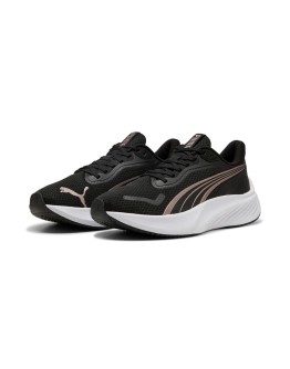 Puma Pounce Lite Γυναικεία Αθλητικά Παπούτσια Running Black / Rose Gold