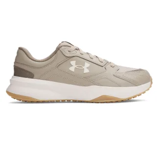 Under Armour Edge Lthr Ανδρικά Αθλητικά Παπούτσια Running Μπεζ