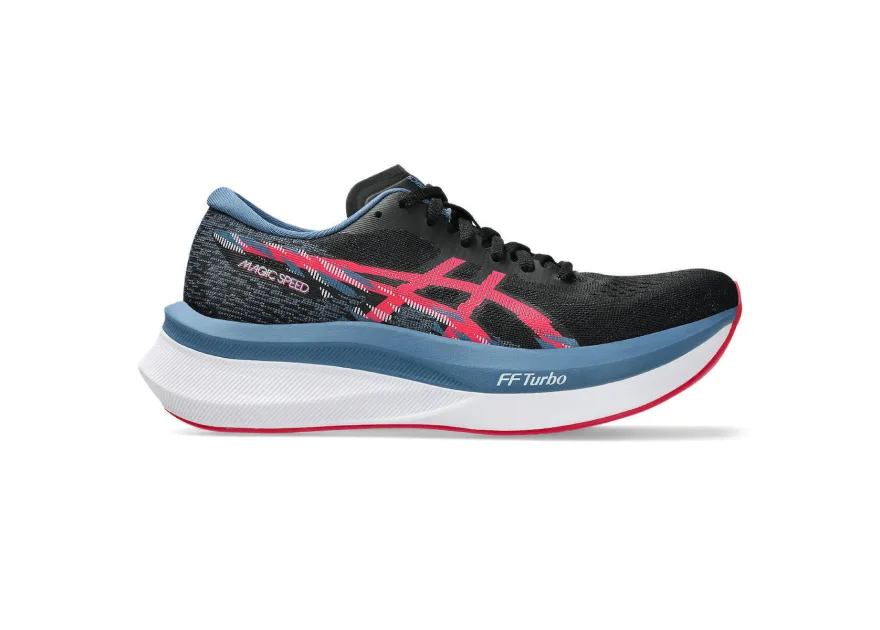 Asics Magic Speed 4 Γυναικεία Αθλητικά Παπούτσια Running Blk / Pnk