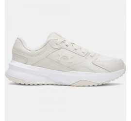 Under Armour Edge Δερμάτινα Γυναικεία Αθλητικά Παπούτσια Training Μπεζ