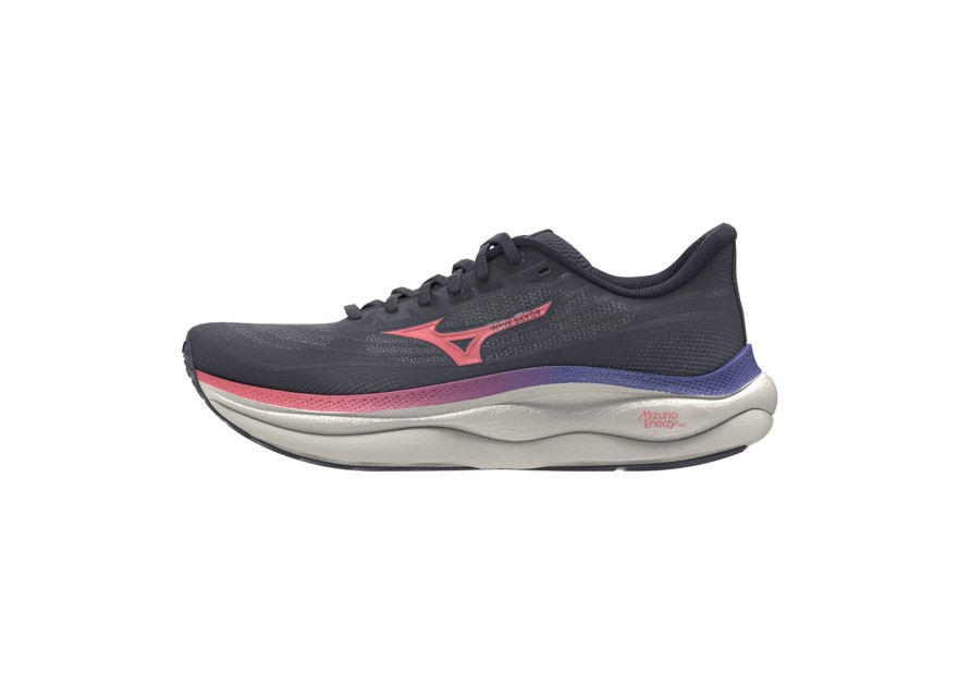 Mizuno Wave Sky 9 Γυναικεία Πσπούτσια για Τρέξιμο Μπλε