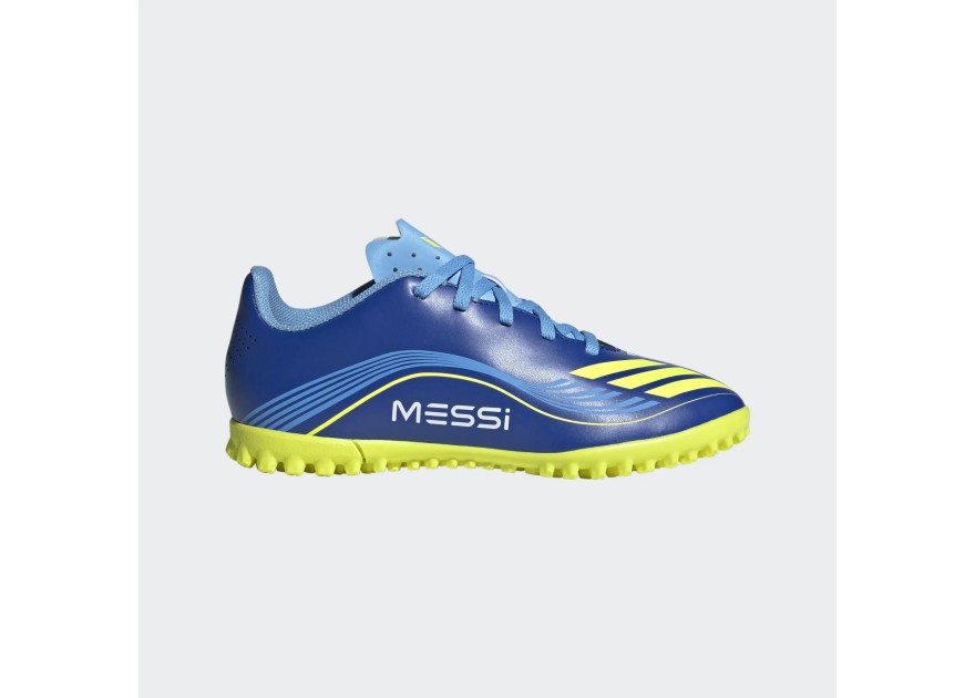 Αdidas f50 messi club turf kids football shoes unisex blue