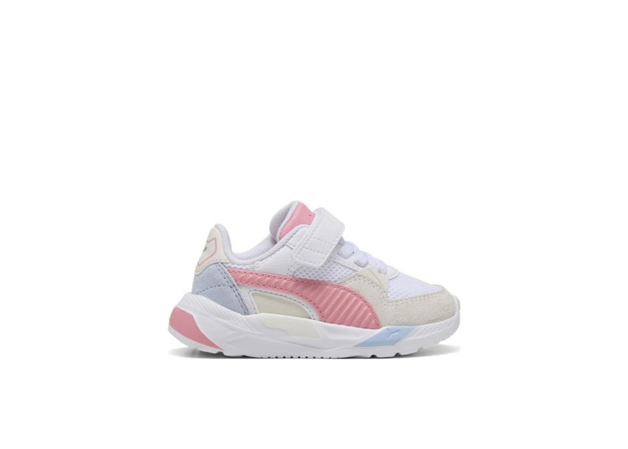 Puma Jr Inf Trinity 2 Ac+ Παιδικά Sneakers Λευκό/Μπεζ