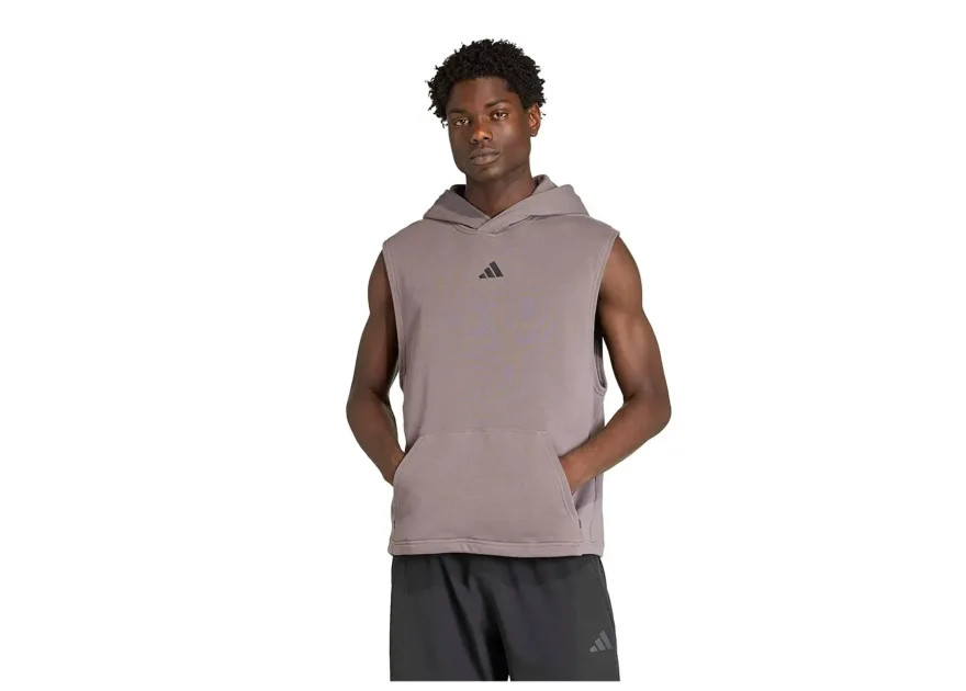 Adidas PrimeLift Workout Sleeveless Hoodie