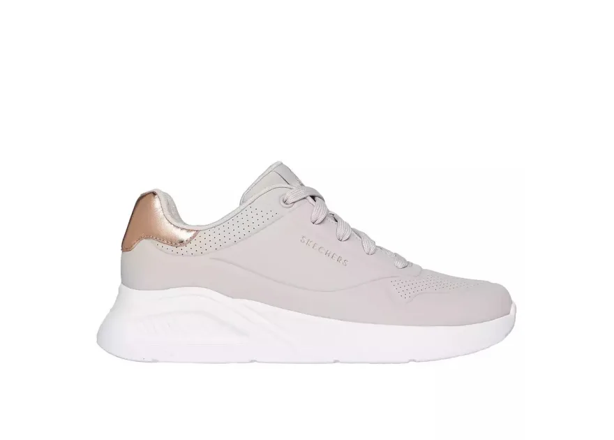 Skechers Lite Γυναικεία Sneakers Ecru White