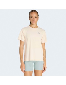 Adidas Adi365 Running Γυναικείο T-shirt Fast Drying Μπεζ