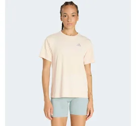 Adidas Adi365 Running Γυναικείο T-shirt Fast Drying Μπεζ