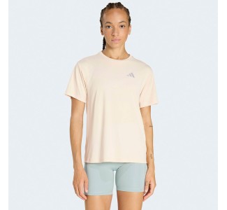 Adidas Adi365 Running Γυναικείο T-shirt Fast Drying Μπεζ