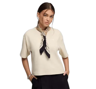 PUMA Essentials Γυναικείο T-shirt Εκρού