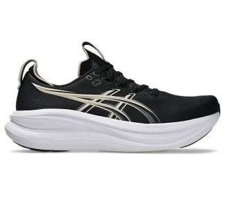 Asics Gel-Nimbus 28 Ανδρικά Αθλητικά Παπούτσια Running Black / Feather Grey