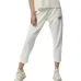 Body Action Παντελόνι Φόρμας με Λάστιχο Fleece Star White