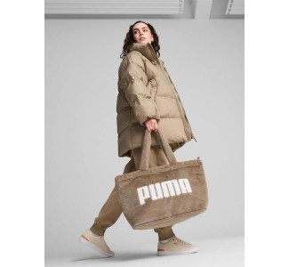 Puma Core Γυναικεία Τσάντα Shopper Ώμου Καφέ