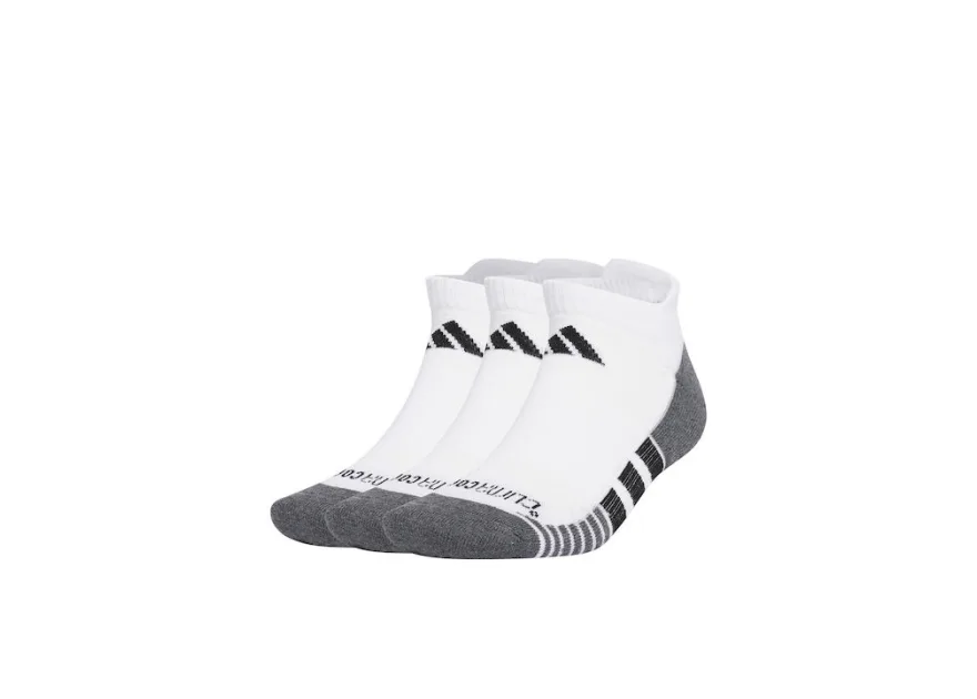 Adidas Performance Αθλητικές Κάλτσες Λευκές 3 Ζεύγη