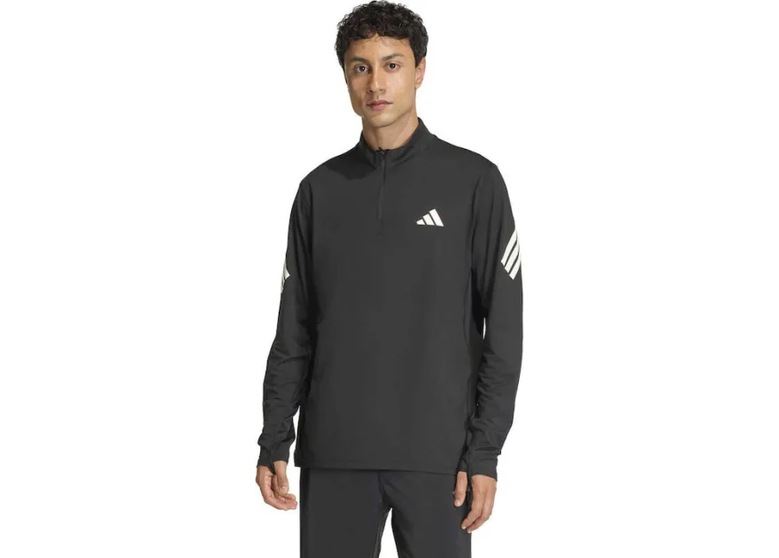 Adidas Φούτερ Μαύρο Ανδρικό