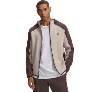 Under Armour Ua Unstoppable Fleece Ζακέτα με Κουκούλα Μπεζ